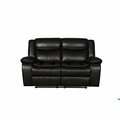 Homeroots Brown Sofa Loveseat 150 x 72 x 80 in. 366307